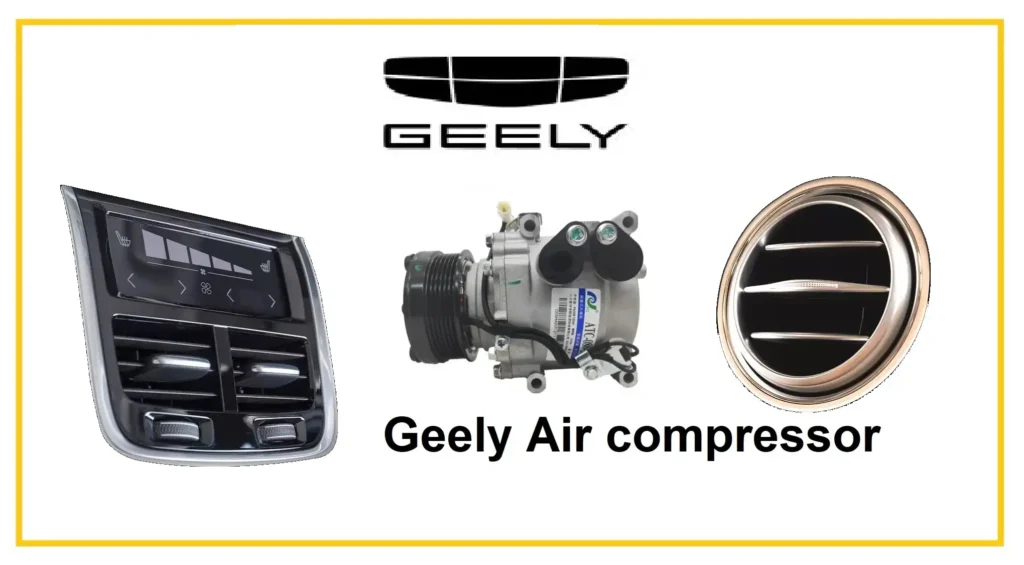 fix Geely air conditioner in car