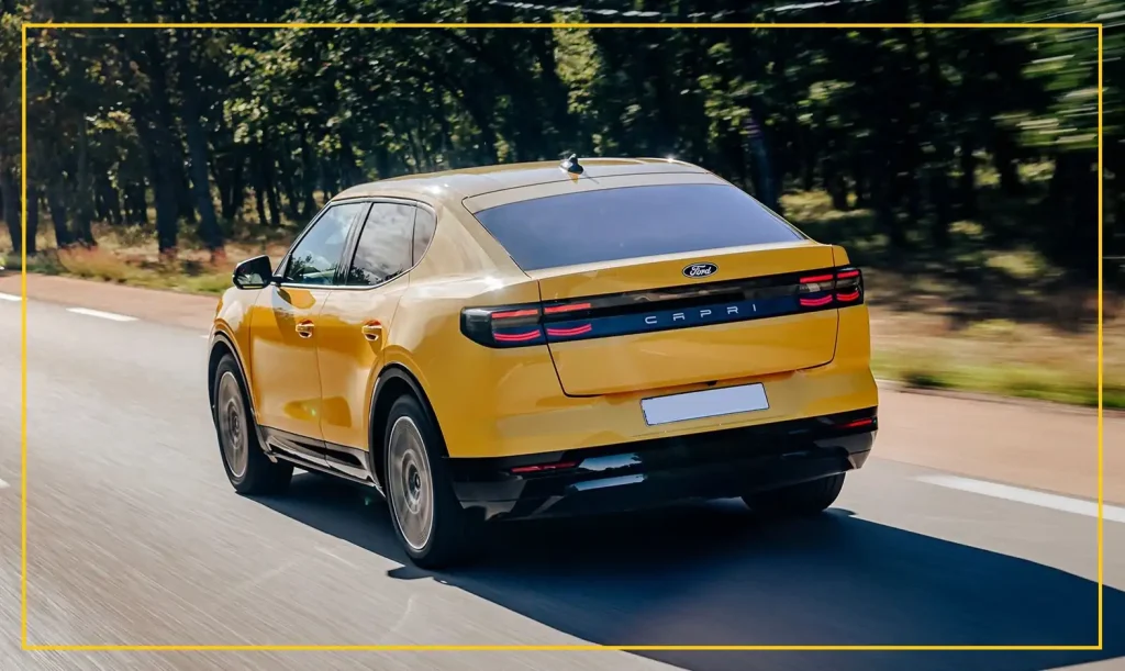 Ford Capri Electric vs Tesla Model Y