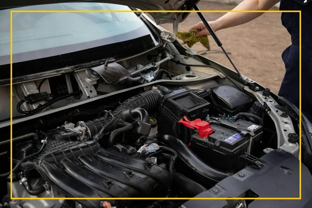 Jump Start Diesel Car Battery