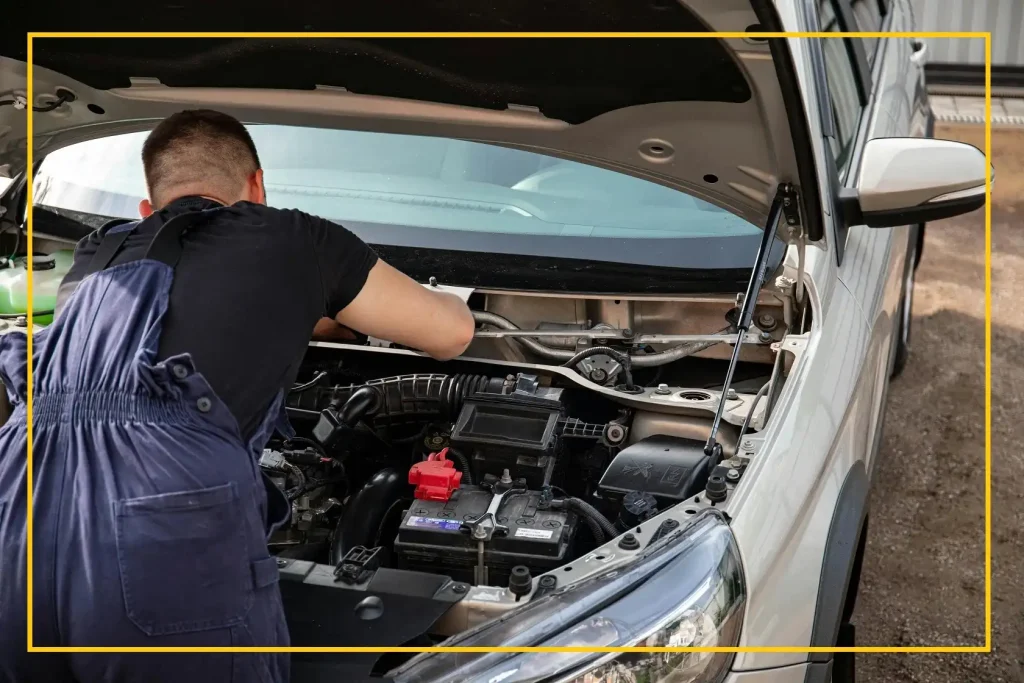 Jump Start Diesel Car Battery