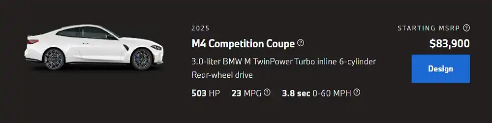 2025 bmw m4 convertible