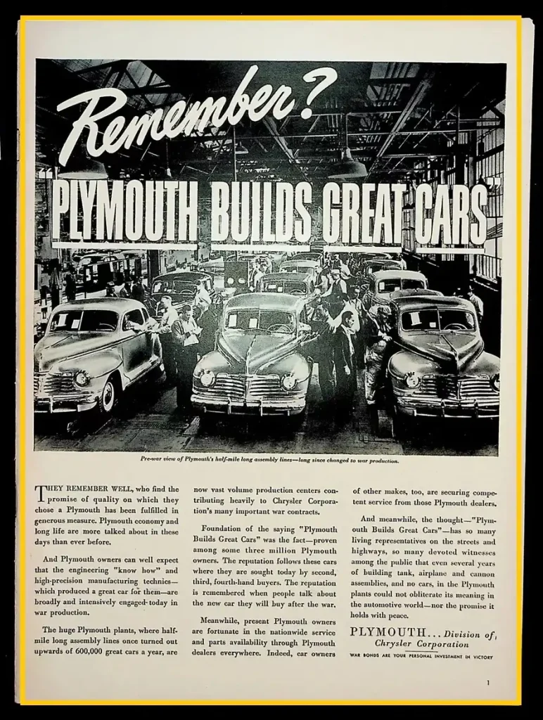 plymouth cars