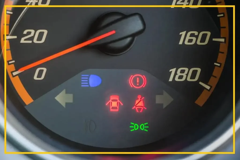 Check engine light flashing