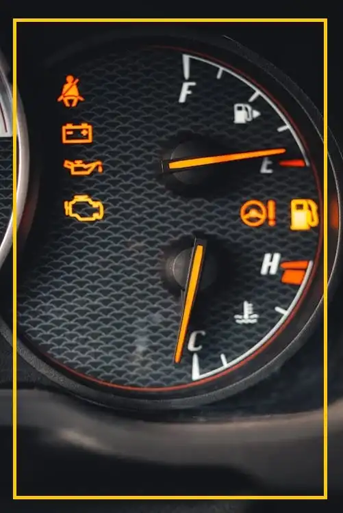 Check engine light flashing