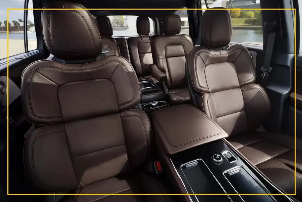 2025 Lincoln Aviator position seats with active motion