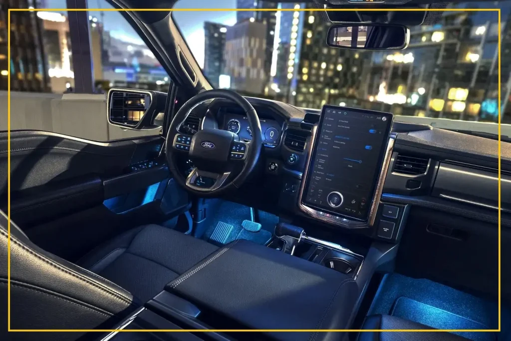 Ford F 150 Lightning Electric Interior