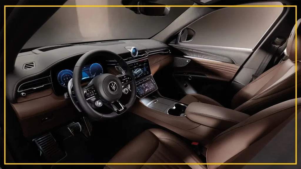 maserati grecale dashboard