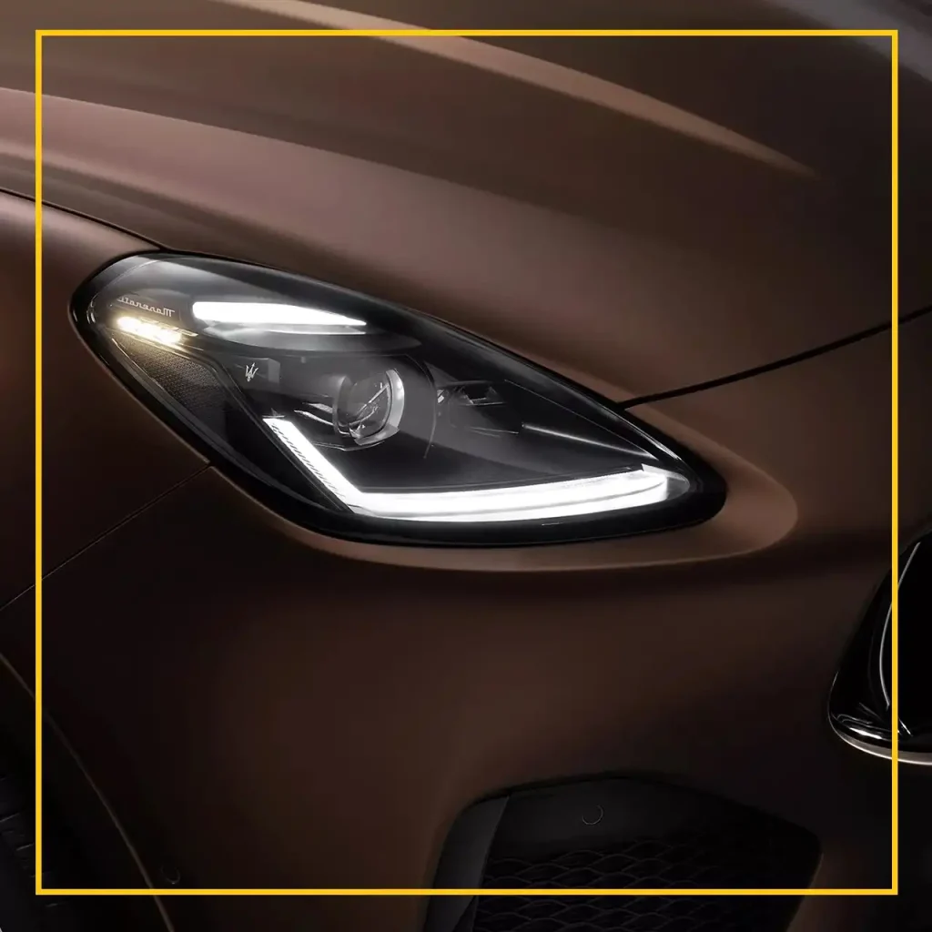 maserati grecale head lights