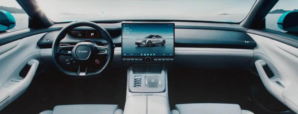xiaomi su7 interior