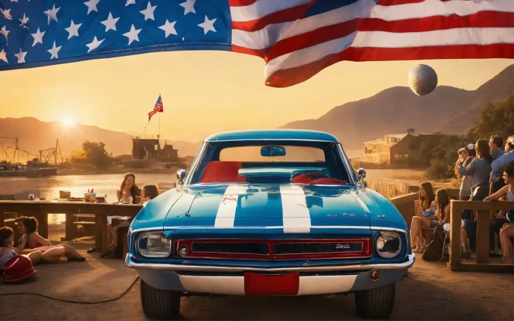 Lux Automobile Stars and Stripes