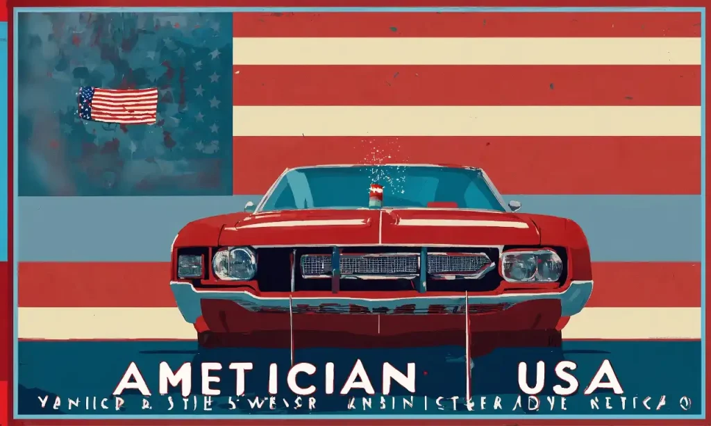 Lux Automobile Stars and Stripes