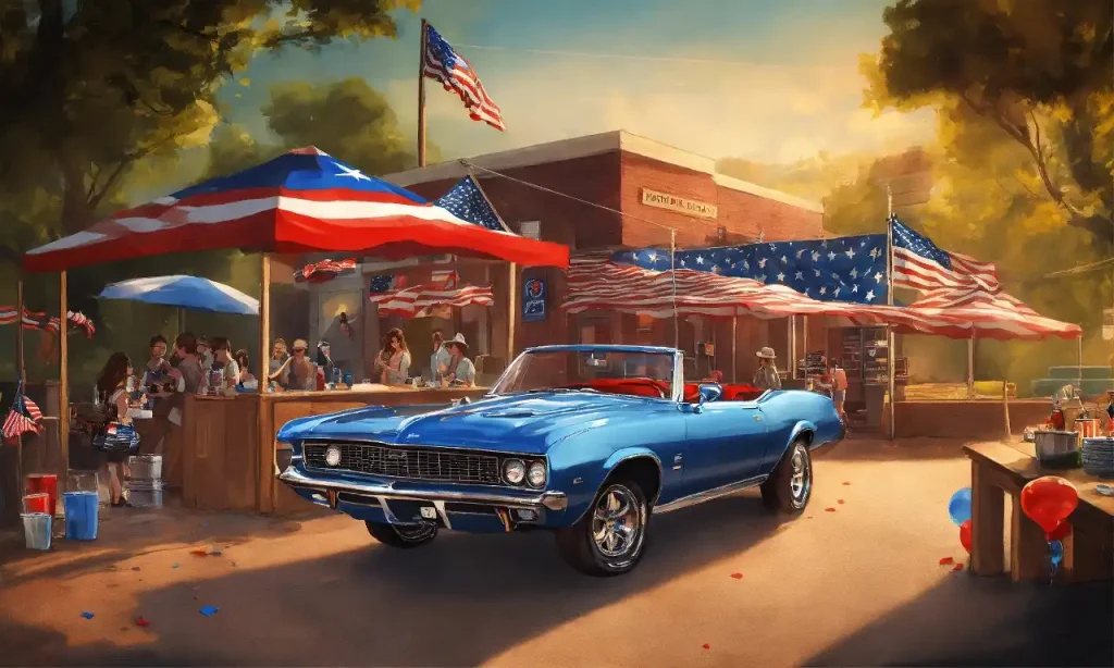 Lux Automobile Stars and Stripes