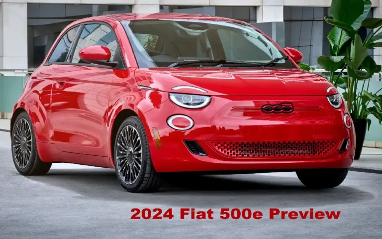 2024 Fiat 500e