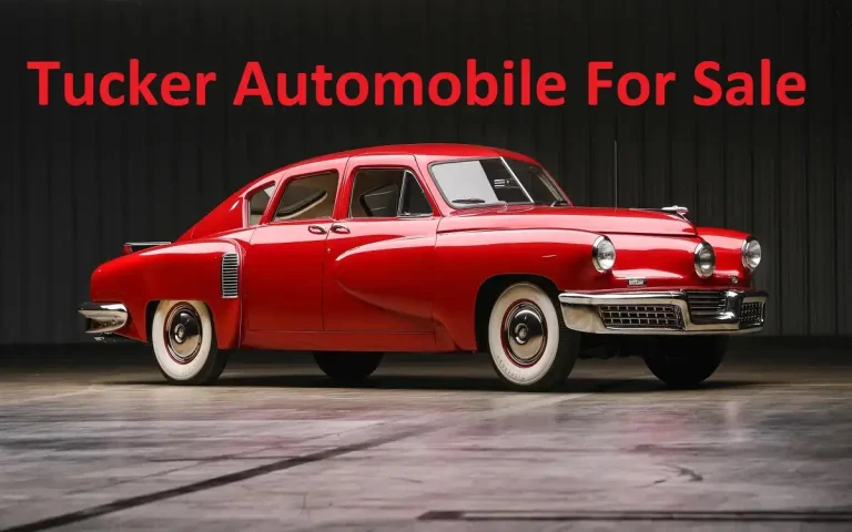 Tucker Automobiles For Sale