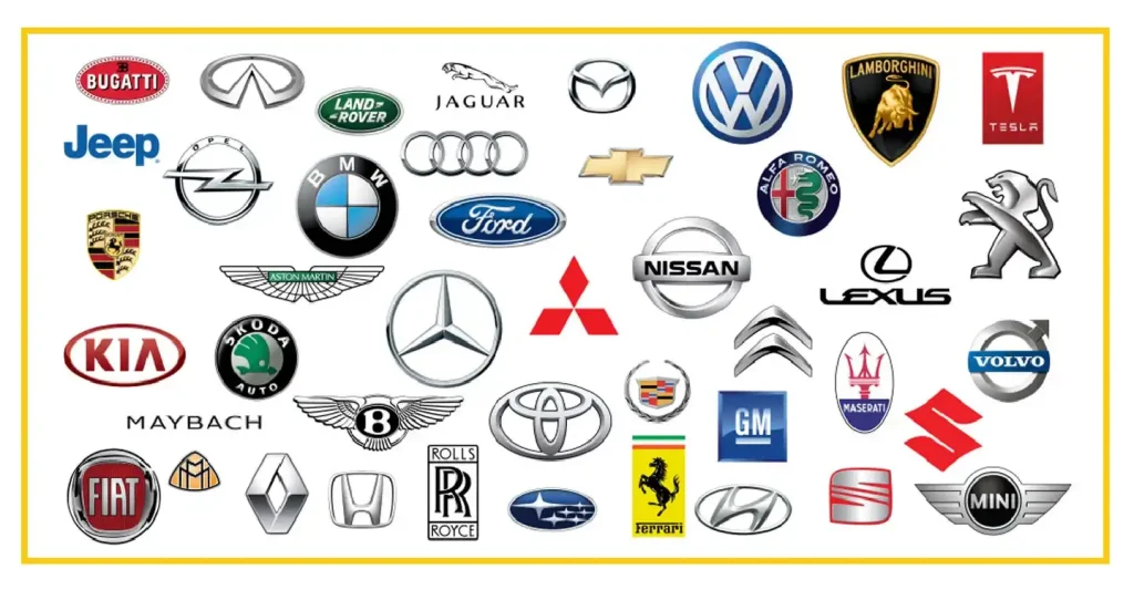 car logos with wings