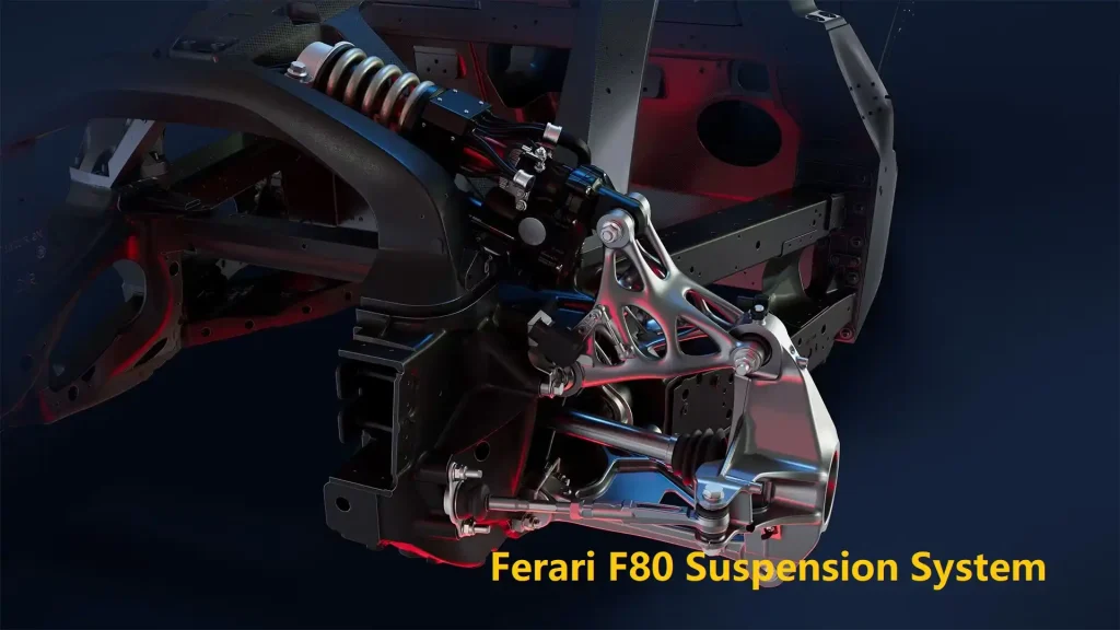 Ferari F80 Suspension System