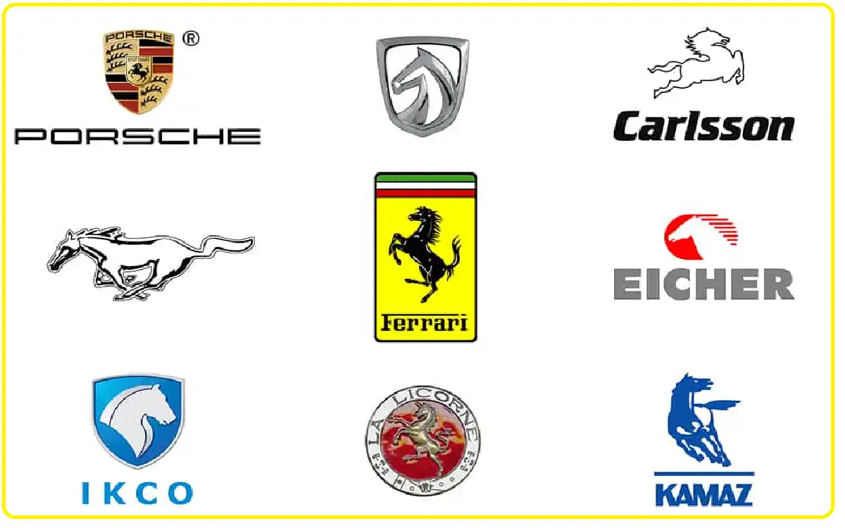 Automobile Horse Logo