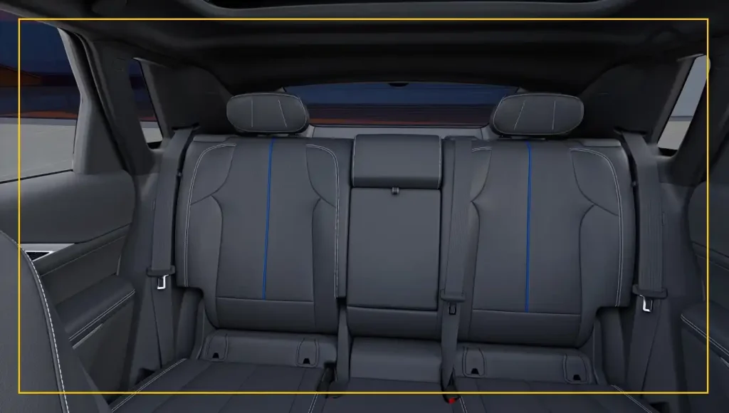 cadillac lyriq interior back seat