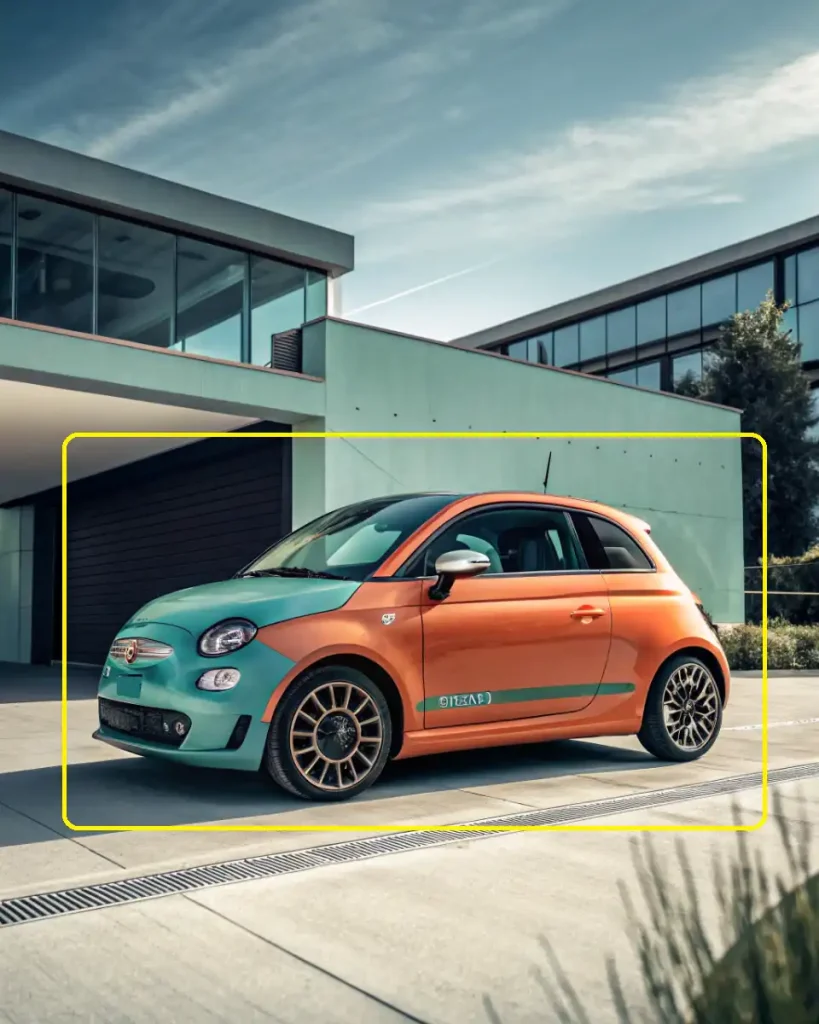 fiat 500e interior