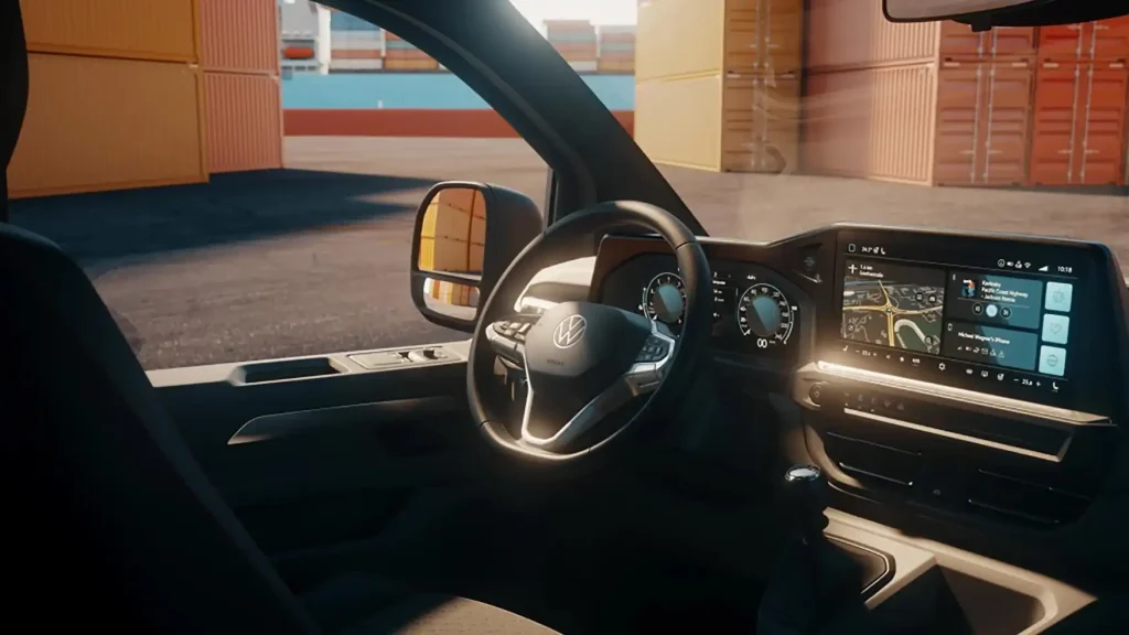 vw transporter interior