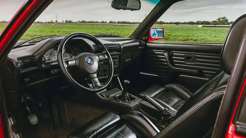 BMW E30 M3 interior