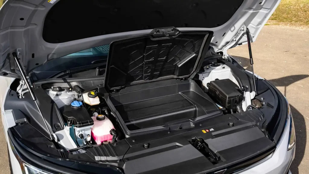 Electric car Frunk