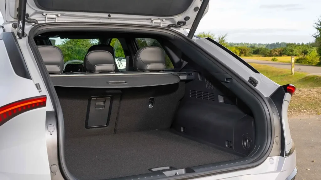Electric car back