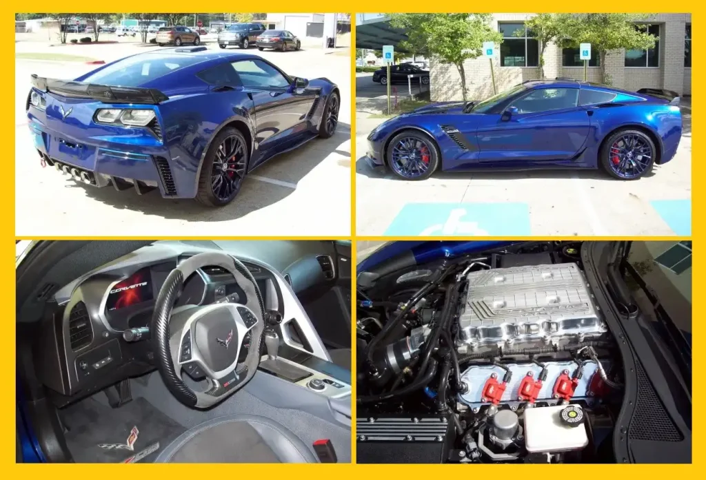 C6 Corvette Z06 Admiral Blue